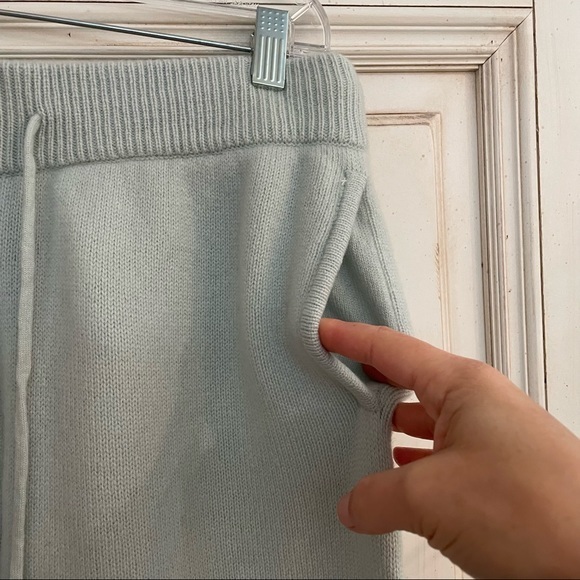 RELISTED! LoveShackFancy L Cashmere Wool Blend Tristan Drawstring Tassel Pants - Picture 12 of 17